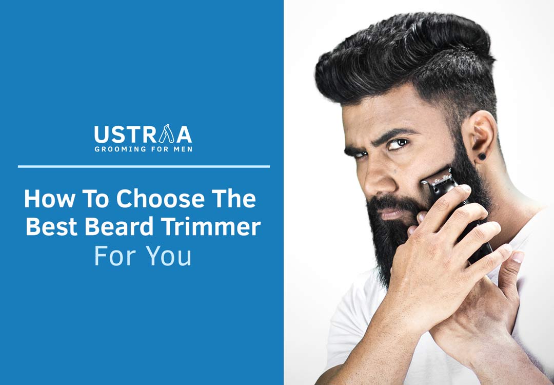 fade with beard trimmer